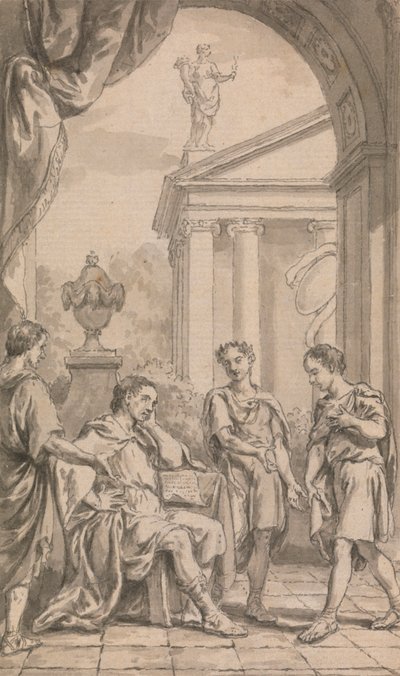 Messengers Before an Emperor by Francis Hayman
