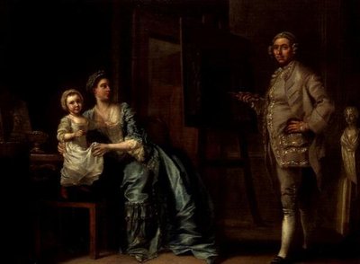 Portrait of Joseph Wilton - Sculptor (1722-1803) by Francis Hayman