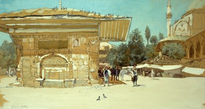 Beautiful Fountain, Scutari by Francis Hopkinson Smith