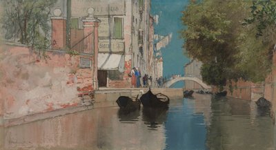 On the Way to the Public Garden by Francis Hopkinson Smith