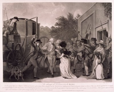 Assassination attempt on King George III by Francis Jukes