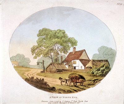 General View of Hampstead, London by Francis Jukes