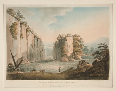 Passaic Falls in the State of New Jersey by Francis Jukes