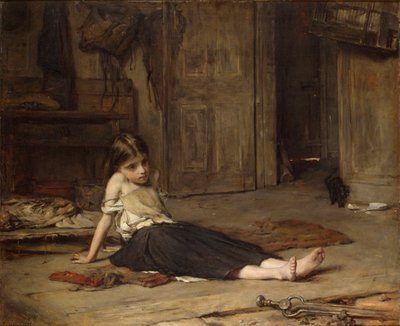 Faces in the Fire by Francis Montague Holl