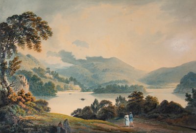 Loch Lomond near Luss, with Ben Lomond to the North by Francis Nicholson