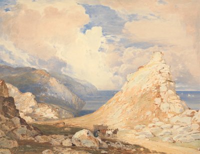 Valley of Rocks, Lynton, North Devon by Francis Oliver Finch