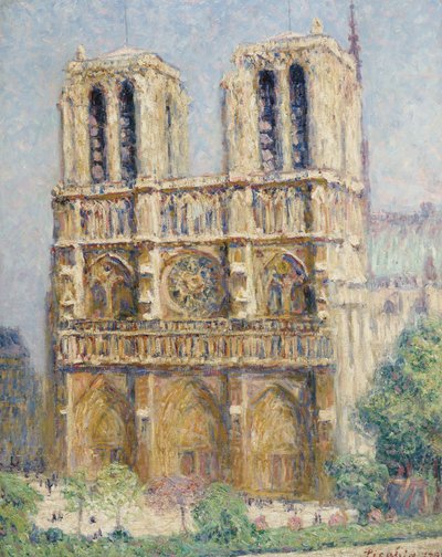 Notre Dame in the Morning by Francis Picabia