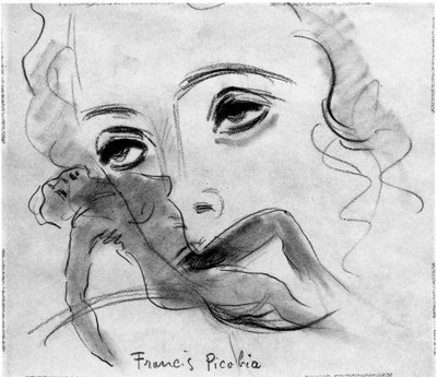 Nude and Face by Francis Picabia