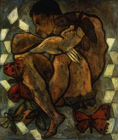 Nude Man with Butterflies by Francis Picabia