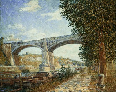 The Railway Bridge of Moret by Francis Picabia