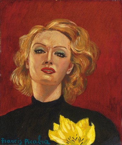 Woman with a Yellow Flower, c. 1941-2 by Francis Picabia
