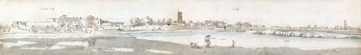 Cardiff in 1678 by Francis Place