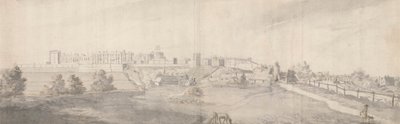 Extensive View of Windsor Castle by Francis Place