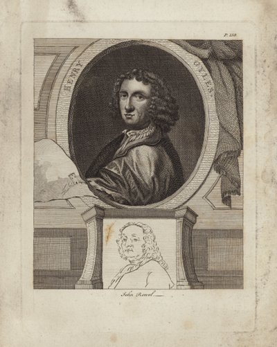 Henry Gyles or Giles, English pictorial glass painter by Francis Place