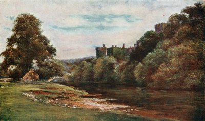 The Blackwater at Lismore Castle by Francis S. Walker