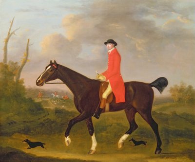 A Gentleman on His Hunter Riding to Hounds by Francis Sartorius