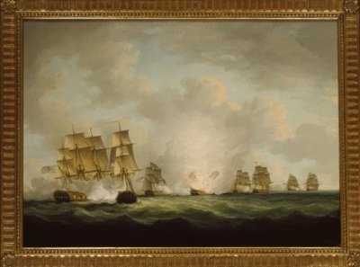 The Capture of the Spanish Treasure Ships off Cadiz by Francis Sartorius