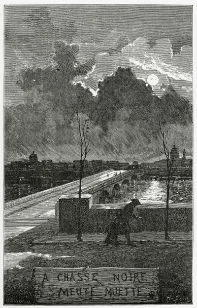 Illustration from Les Misérables, 19th Century by Francis & Scott, Henry Fowke