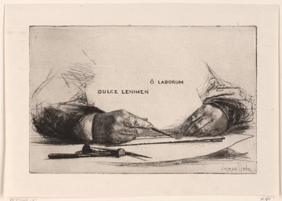 Hands Etching (Etudes à l