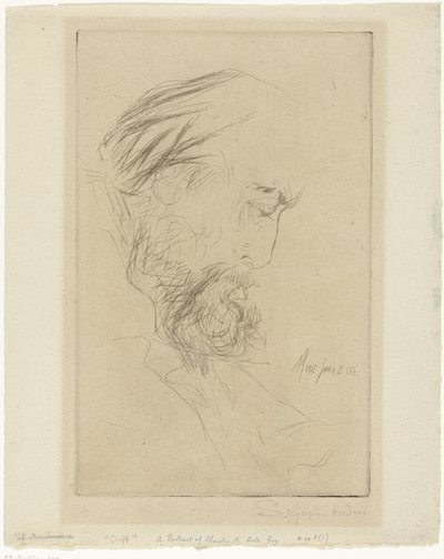 Portrait of Charles Cole Griff by Francis Seymour Haden (Sir) (signed by artist)