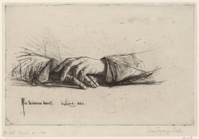 Resting Hands (Hands Folded, Etudes à l