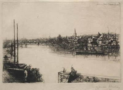 Battersea Reach (1843) by Francis Seymour Haden