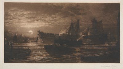 Breaking Up of the Agamemnon, No. 11 by Francis Seymour Haden