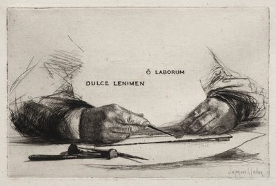 Hands Etching by Francis Seymour Haden