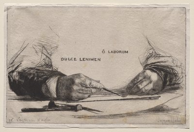 Hands Etching by Francis Seymour Haden