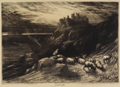 Harlech, No. II, 1880 by Francis Seymour Haden