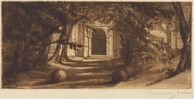 Mytton Hall by Francis Seymour Haden