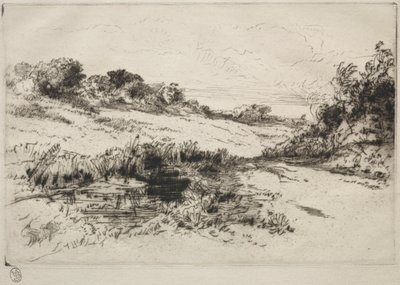 Windmill Hill, No. 1, c. 1877 and later by Francis Seymour Haden