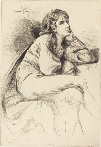 Thomas Haden of Derby by Francis Seymour Haden after Joseph Wright
