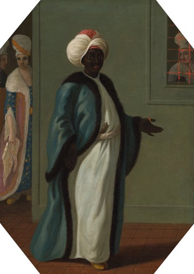 Kisler Aga, Chief of the Black Eunuchs and First Keeper of the Serraglio by Francis Smith