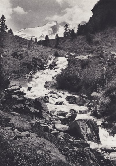 Eastern Alps: The Reichen Range from the Upper End of the Wildgerlos Tal by Francis Sydney Smythe