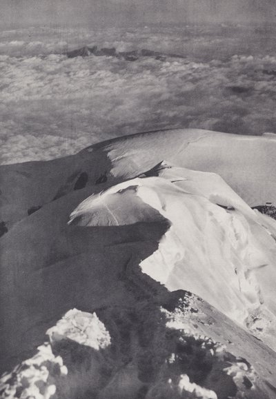 Range of Mont Blanc: The Summit Ridge of Mont Blanc by Francis Sydney Smythe