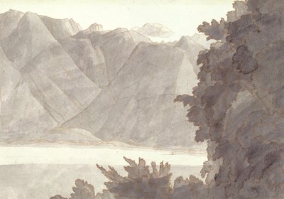 Head of Lake Geneva by Francis Towne