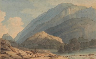 The Entrance into Borrowdale, c.1786 by Francis Towne