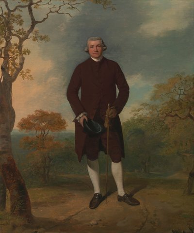 Portrait of a Man, Called George Basil Woodd by Francis Wheatley