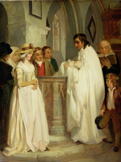 The Christening by Francis Wheatley