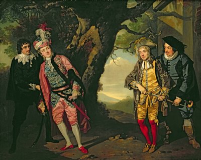 The Duel, from Act 3, scene 4 of 