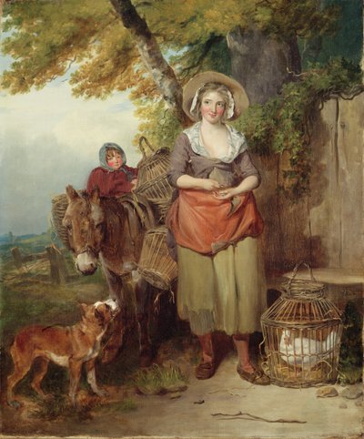 The Return from Market by Francis Wheatley