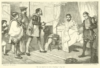 He was seized in his bed at Reading by Francis Wilfred Lawson