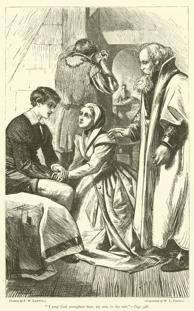 I pray God strengthen thee, my son, to the end by Francis Wilfred Lawson