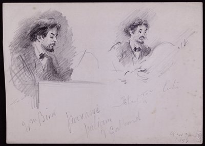 Portrait of Arnold Dolmetsch by Francis Wilfred Lawson