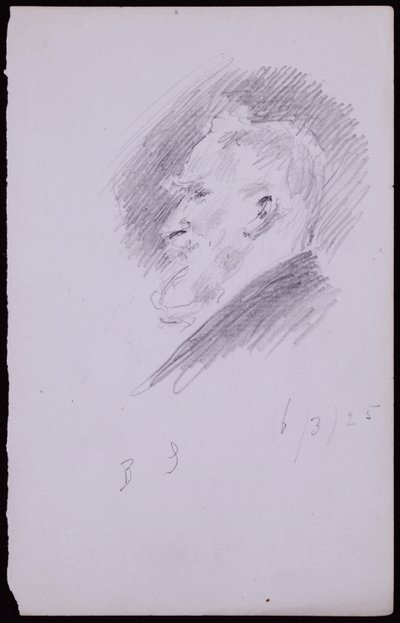 Portrait of George Bernard Shaw by Francis Wilfred Lawson