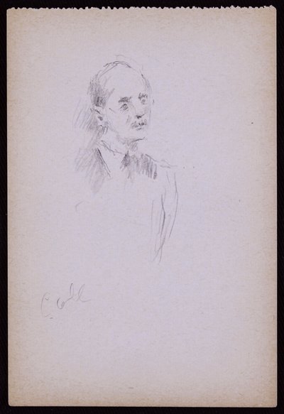 Portrait of Gerald Cobb by Francis Wilfred Lawson