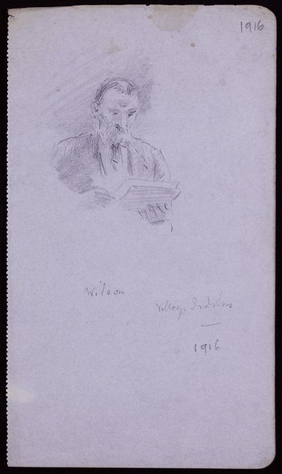 Portrait of Henry Wilson by Francis Wilfred Lawson