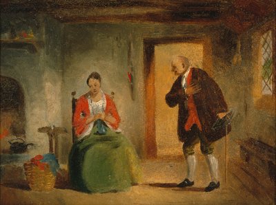 Interior Study by Francis William Edmonds