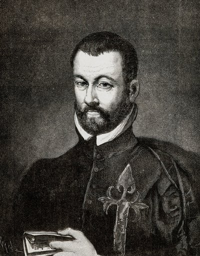 Portrait of Benito Arias Montano, Spanish humanist and theologian by Francisco (after) Pacheco